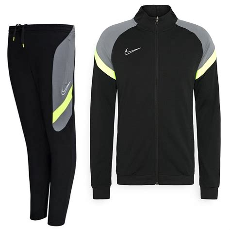 nike dry academy pro trainingspak kids zwart grijs|Kids Zwart Trainingspakken (20) .